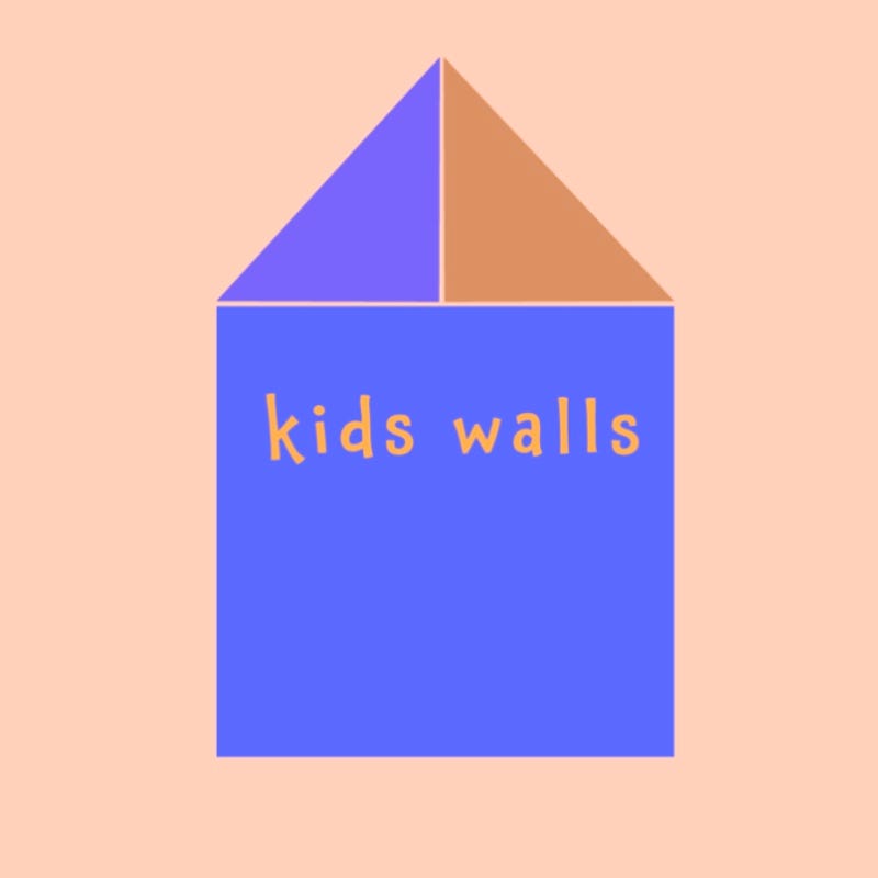 Orange, Peach, Nude, Kids Walls Artworks