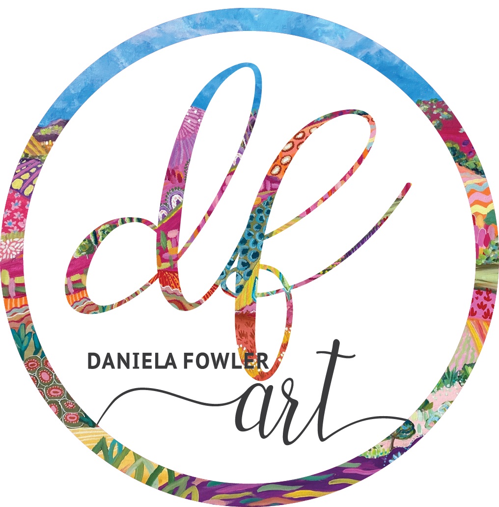 Animals, Object, Pop Art, Still Life, Multi-Colour, Green, Pale Pink, Portrait, Landscape, Daniela Fowler Art Canvas Art Prints