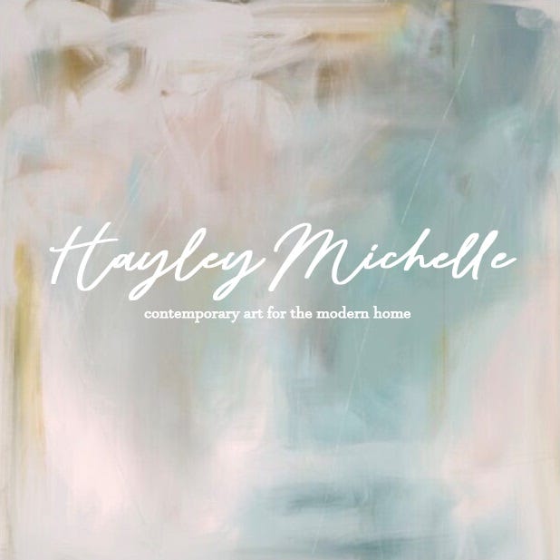 People, Abstract, Hayley Michelle Canvas Art Prints