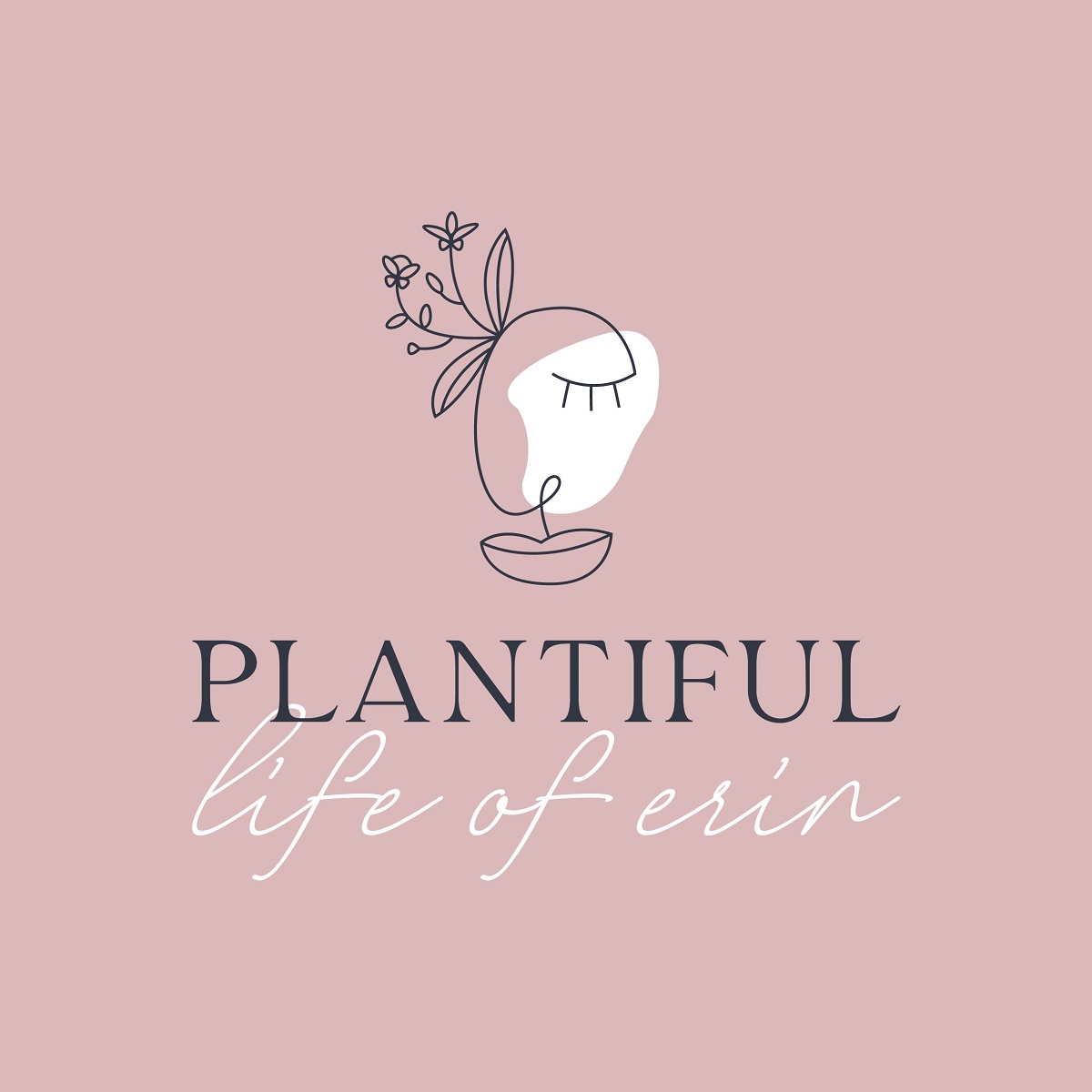 Landscapes, Typography, Plant Life, Fashion, Pale Pink, Seppia, Plantiful Life of Erin Artworks