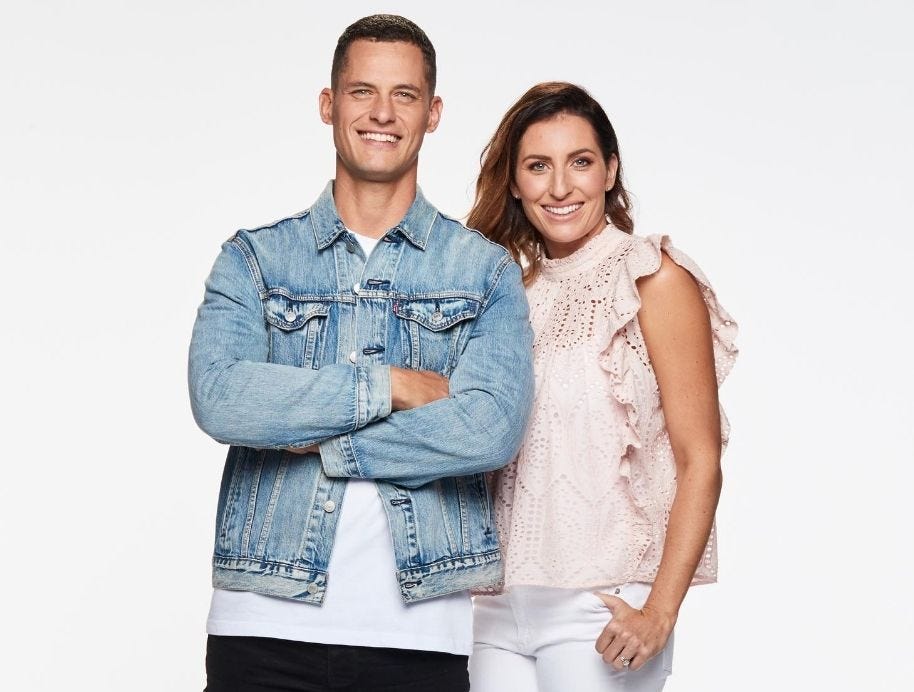 Luke and Jasmin 2020 Block contestants