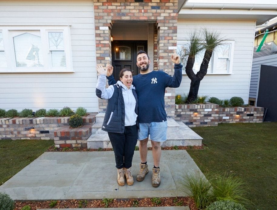 Sarah and George Front Garden