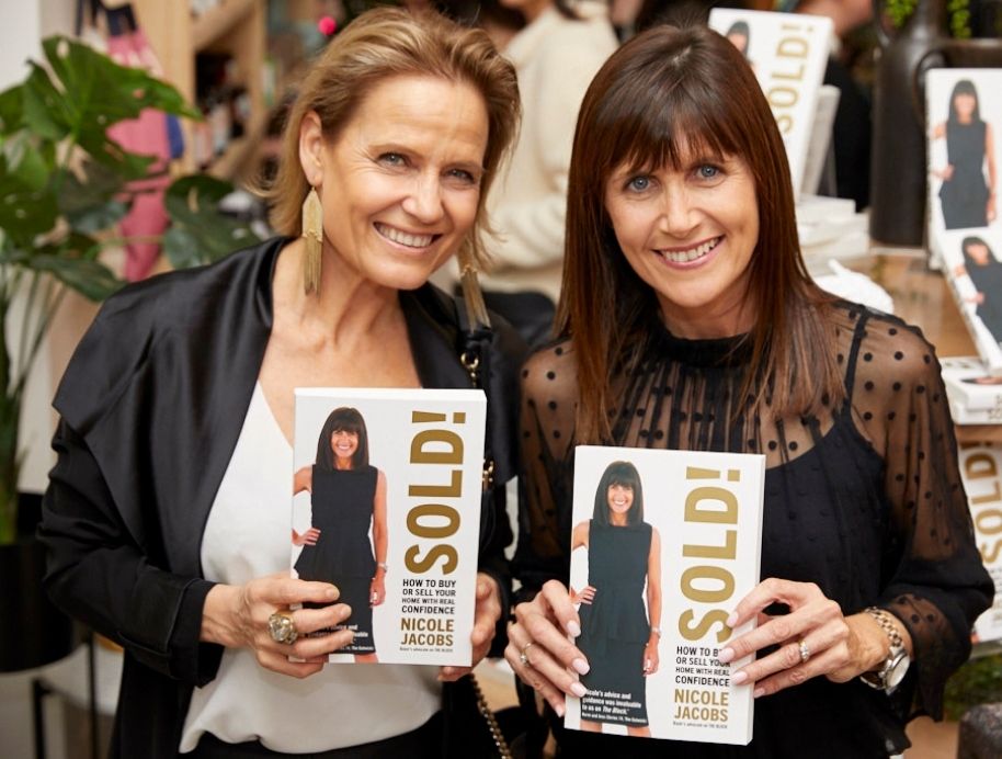 Nicole with Shaynna Blaze and her book SOLD.