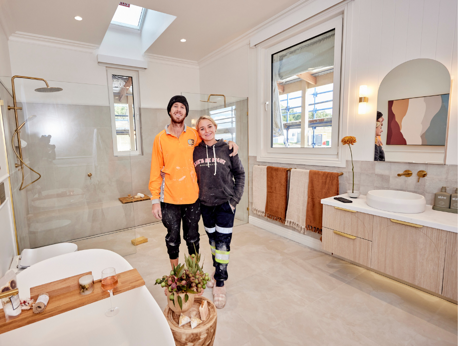 Dylan and Jenny Master Ensuite Reveal 