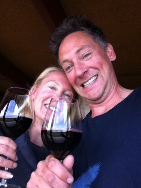  Kerrie and Spence The Block 2018 Wine time! 