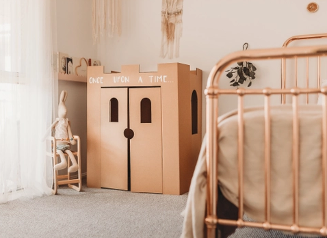 Cardboard Cubbyhouse from The Block Shop