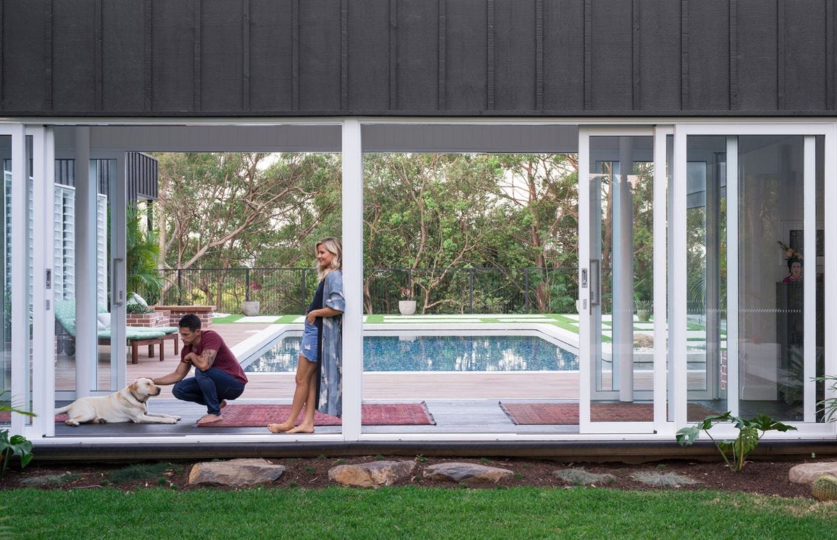 Michael and Carlene pictured at their family home