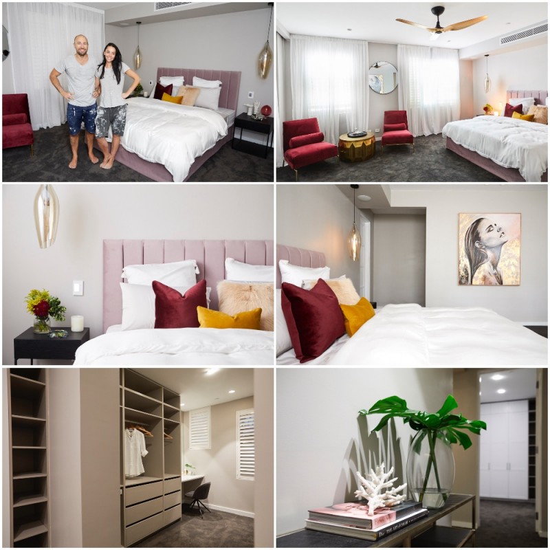 Courtney and Hand Master Bedroom Collage