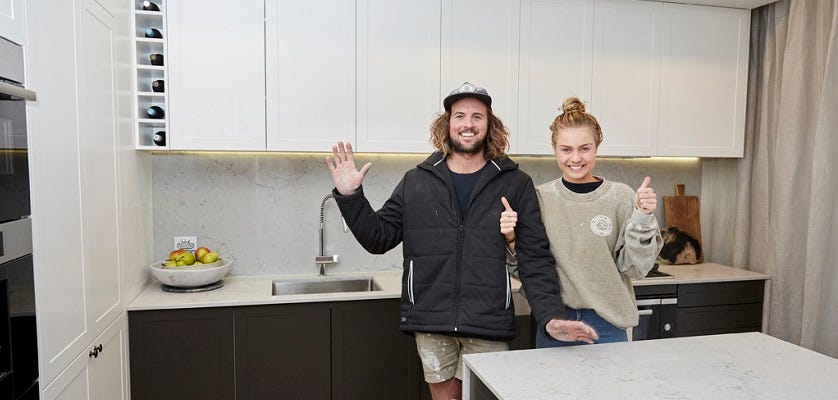 Josh & Elyse's winning kitchen