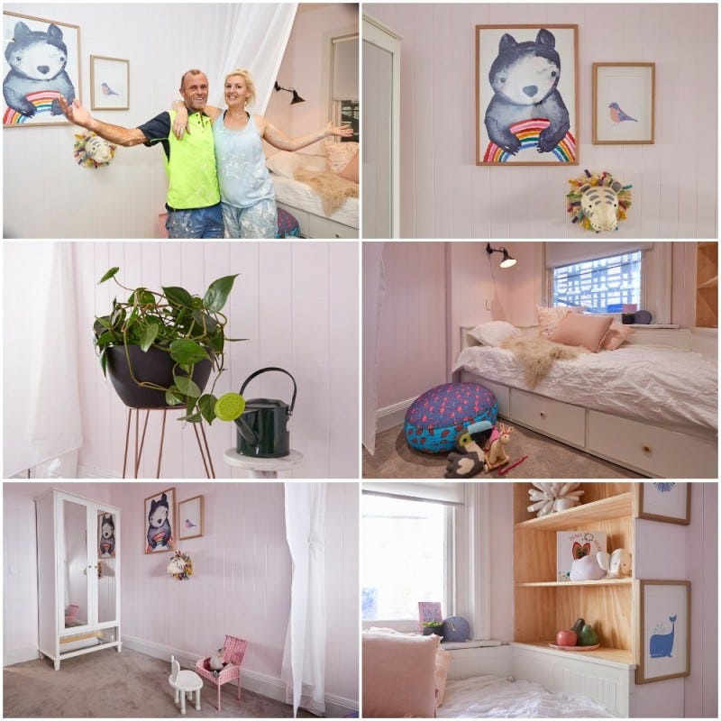 Norm and Jess 48 hr Room decider Challenge Kids Room