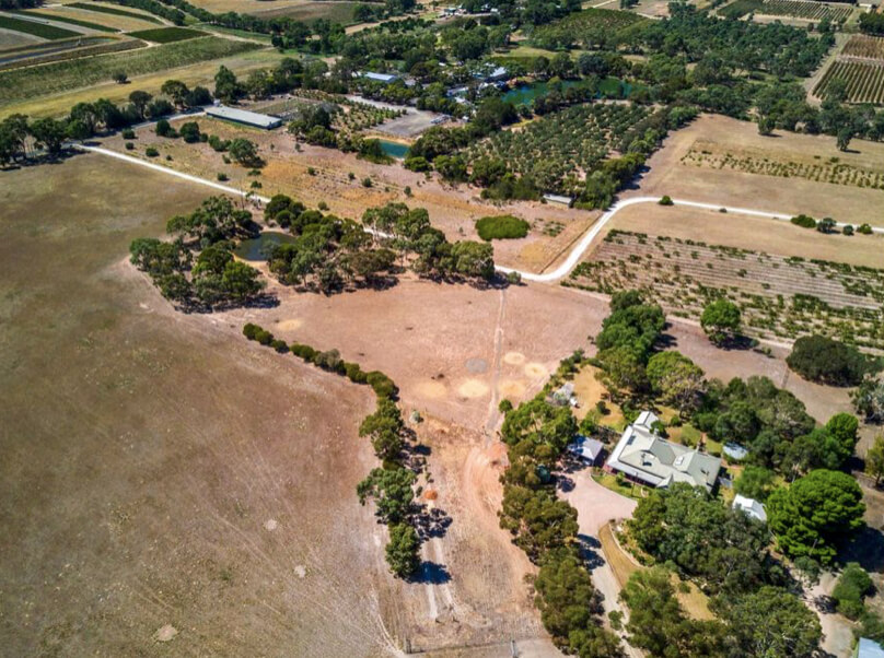 Maggie Beer as your neighbour. Kerrie and Spence farm for sale