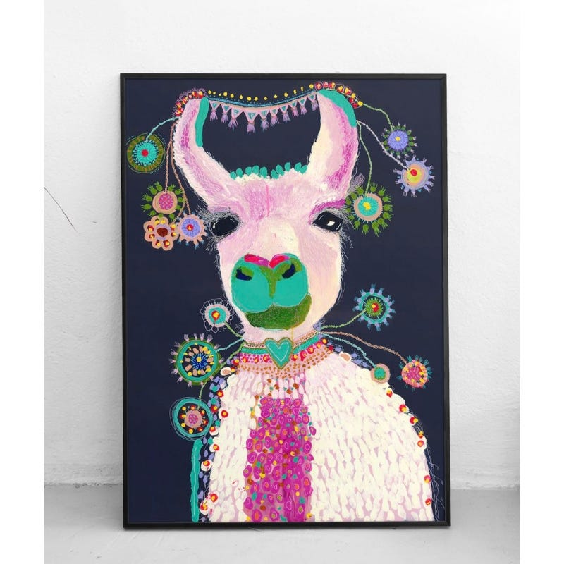 Lacey the Llama by Grotti Lotti