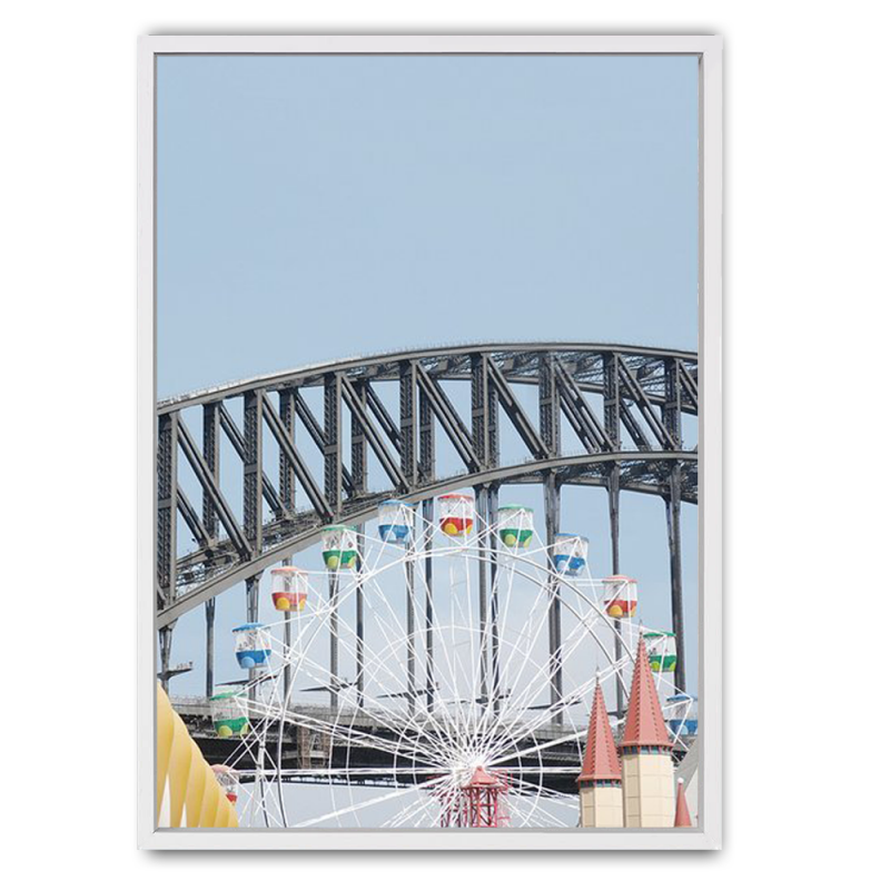 Luna Park Art Print