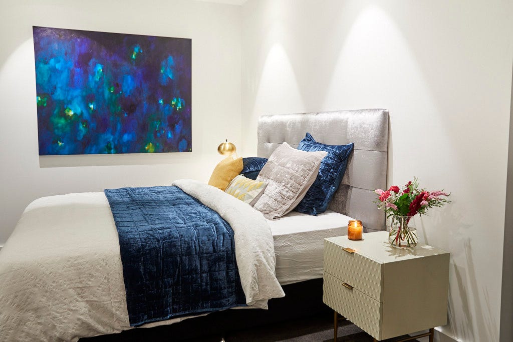  Kerrie and Spence Guest Bedroom Reveal The Block  