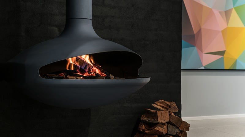 Aether Suspended Fireplace