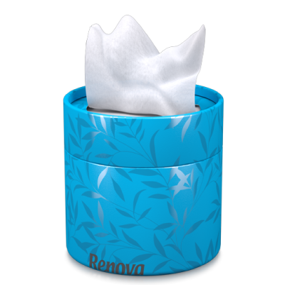  Coloured Tissue Tub with facial tissues 