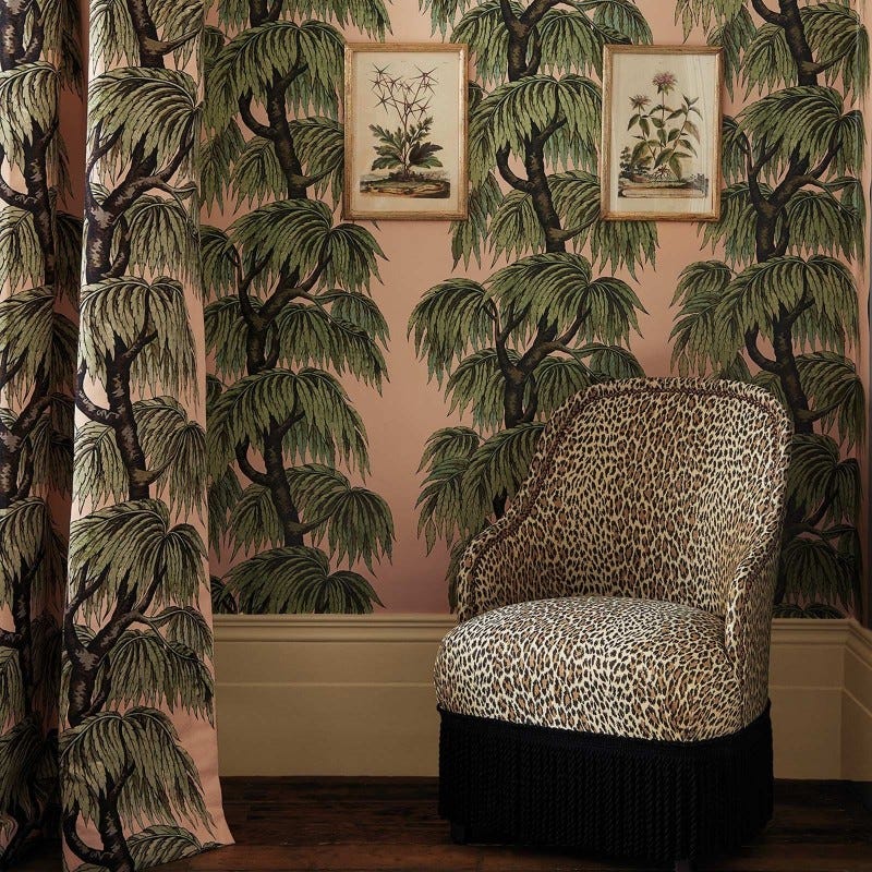 Babylon Art Deco Wallpaper