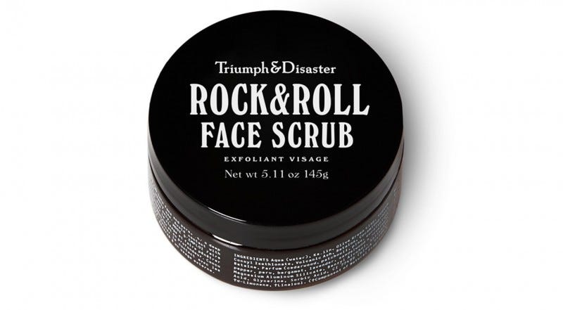 Rock and Roll face scrub