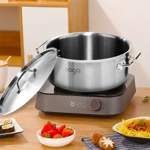 17L Stainless Steel Stockpot