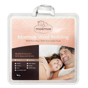 Moemoe 100% NZ Wool Duvet Inner | Warm Weight