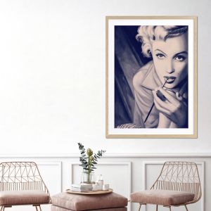 Marilyn | Blue Poster