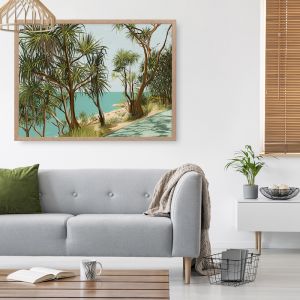 Sunshine Coast | Framed Art Print