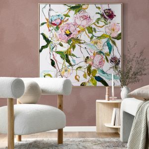A Rosy Affair I | Canvas Print