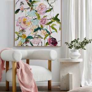 A Rosy Affair II | Canvas Print