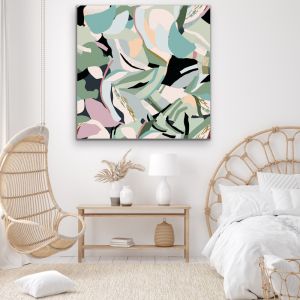A Wild Place - Contemporary Geometric Nature Canvas Print