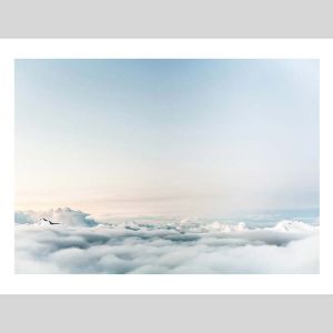 Above The Clouds | Unframed Art Print