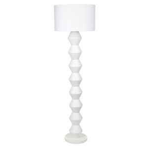 Abstract Floor Lamp | White