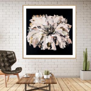Abstract Flower | P1004-411A | Art Print or Canvas | Colour Clash Studio