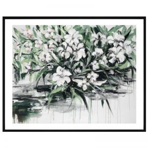 Abstract Flowers | Framed Print | P1006-215 | Colour Clash Studio