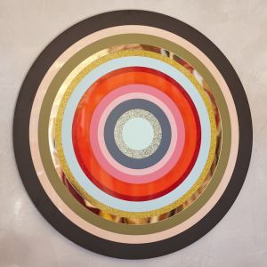 Acrylic Floating Circles | Original Artwork by Louise de Weger
