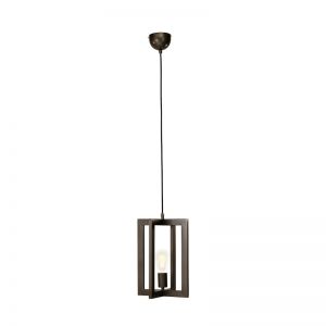 Ador Pendant Light | Antique Brass and Charcoal