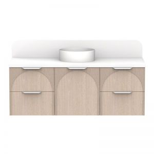 ADP Archie Wall Hung Vanity Unit by Alisa & Lysandra | Centre Bowl | Caesarstone Top | Reece
