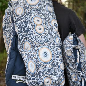 Adult Sleeping Bag | Indigenous / Indigo | When The North Wind Blows