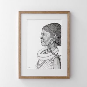 African Elder | Print