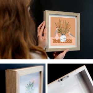 Afternoon Visitors | Amanda Skye-Mulder | Mini Framed Print by Artist Lane