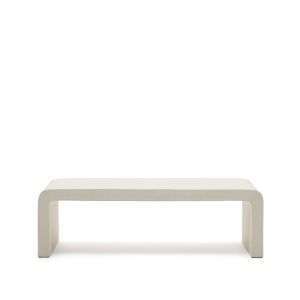 Aiguablava Coffee Table | White Cement | 135x65cm