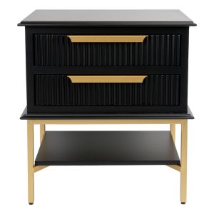 Aimee Bedside Table | Small | Black