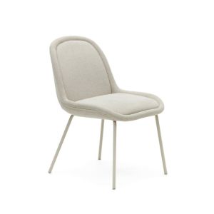 Aimin Chenille Dining Chair | Beige