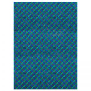 Aladdin Rectangle Rug | Blue | By Ground Control