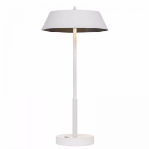 Allure 3 Stage Touch Table Lamp | White and Silver | Modern Lighting