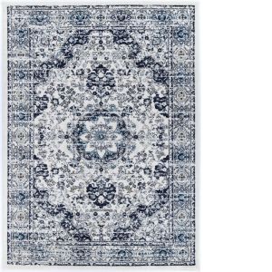 Alpes Navy Multi Traditional Rug | Various Sizes
