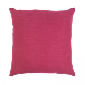 Alya | 100% Cotton Cushion with Insert | Brick Red