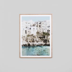 Amalfi Village | Framed Print