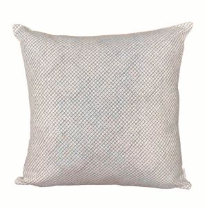 Amami Dove Bone-Dot Square | Sunbrella Fade and Water Resistant Outdoor Cushion | Outdoor Interiors