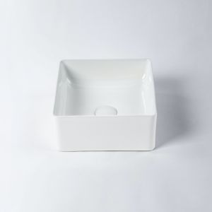 Amaroo Square Mini Basin | Gloss White | by Eight Quarters
