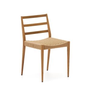 Analy Paper Rope Dining Chair | Natural